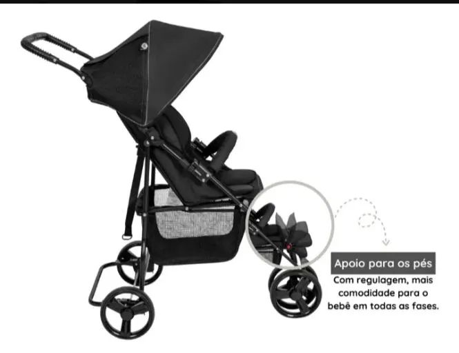 Carrinho de Bebê NOVO - Foto 3