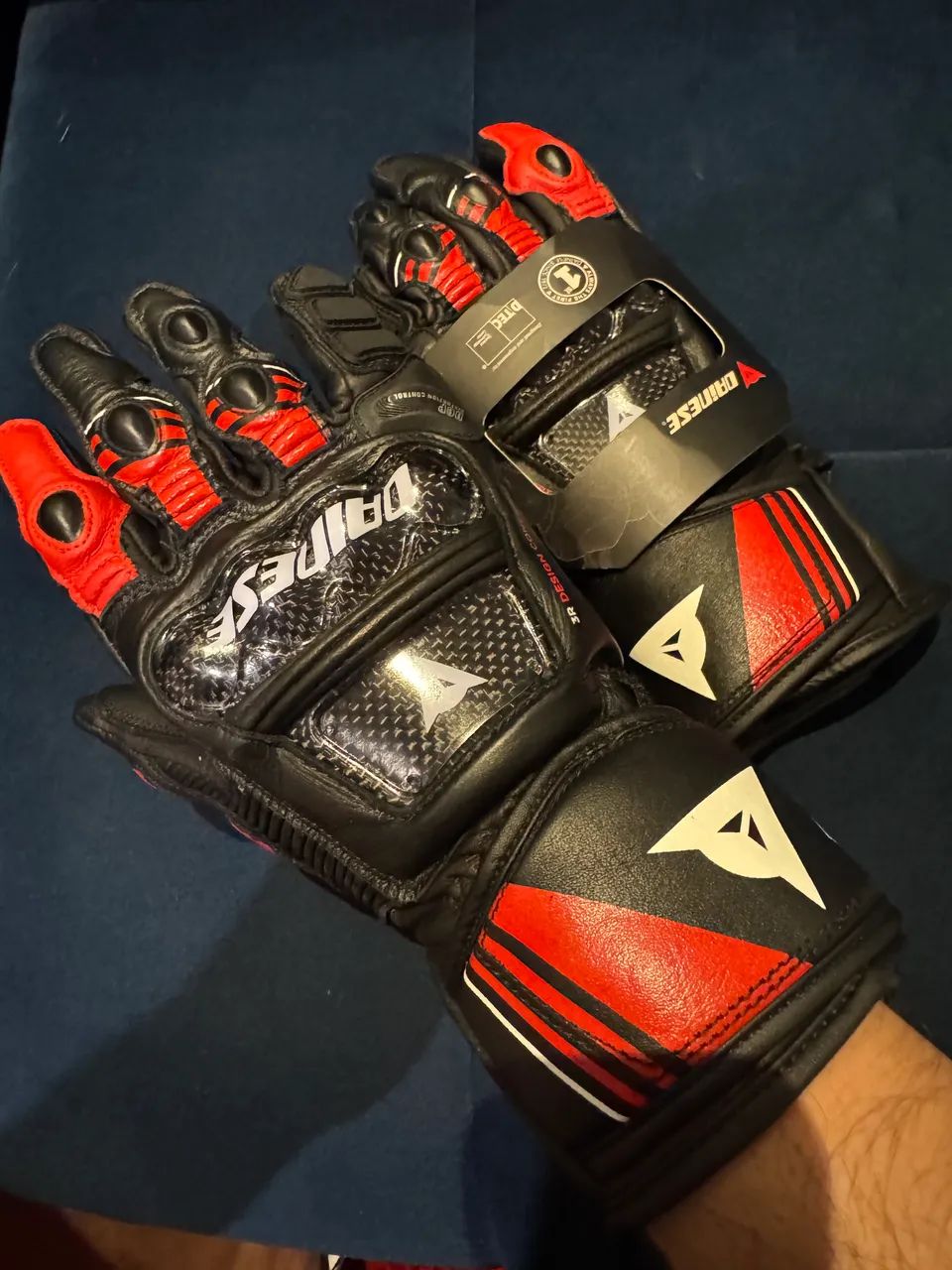 Luva Dainese nova XL - Foto 3