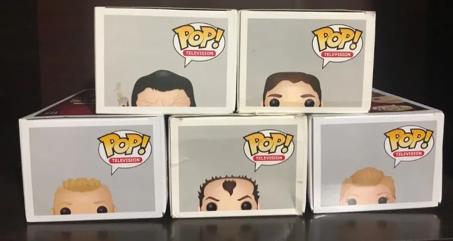 Set Coleção Completa Funko Pop Vikings - 5 Figuras Originais - Foto 5