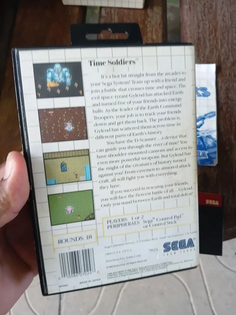 Time Soldiers Master System  - Foto 3