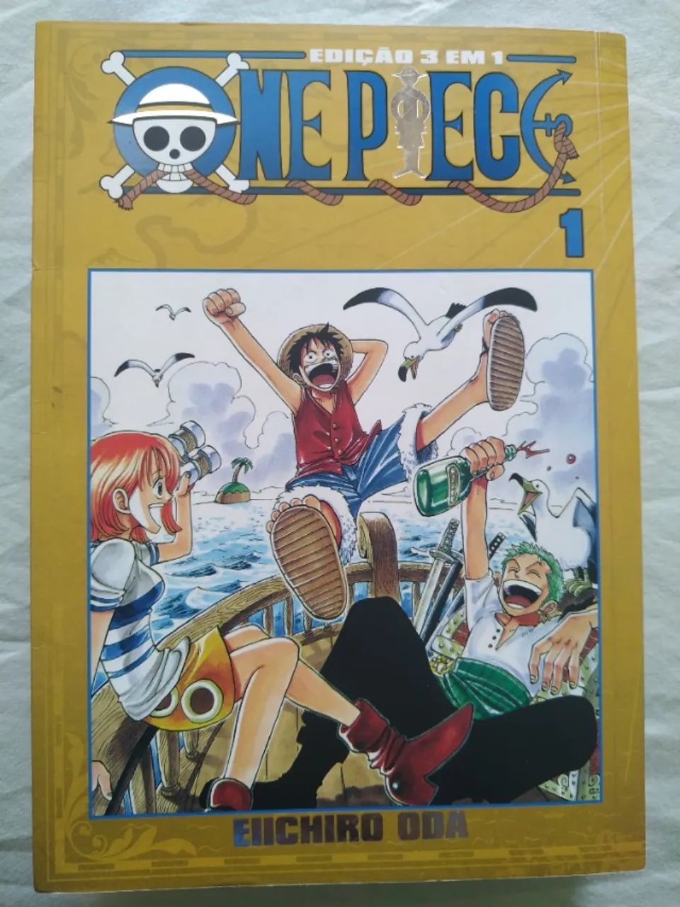 Livro: One Piece 3 em 1 volume 1