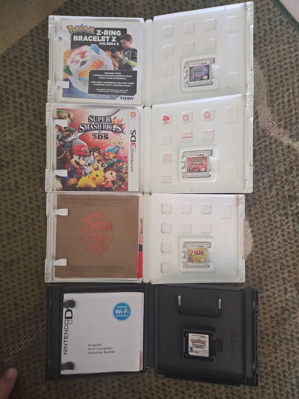 Nintendo 3ds mais jogos - Peças e Acessórios de Vídeo Game