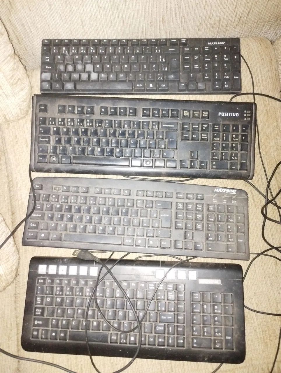 Lote de Informática e Eletrônicos - Pc, Monitor e Periféricos  - Foto 5