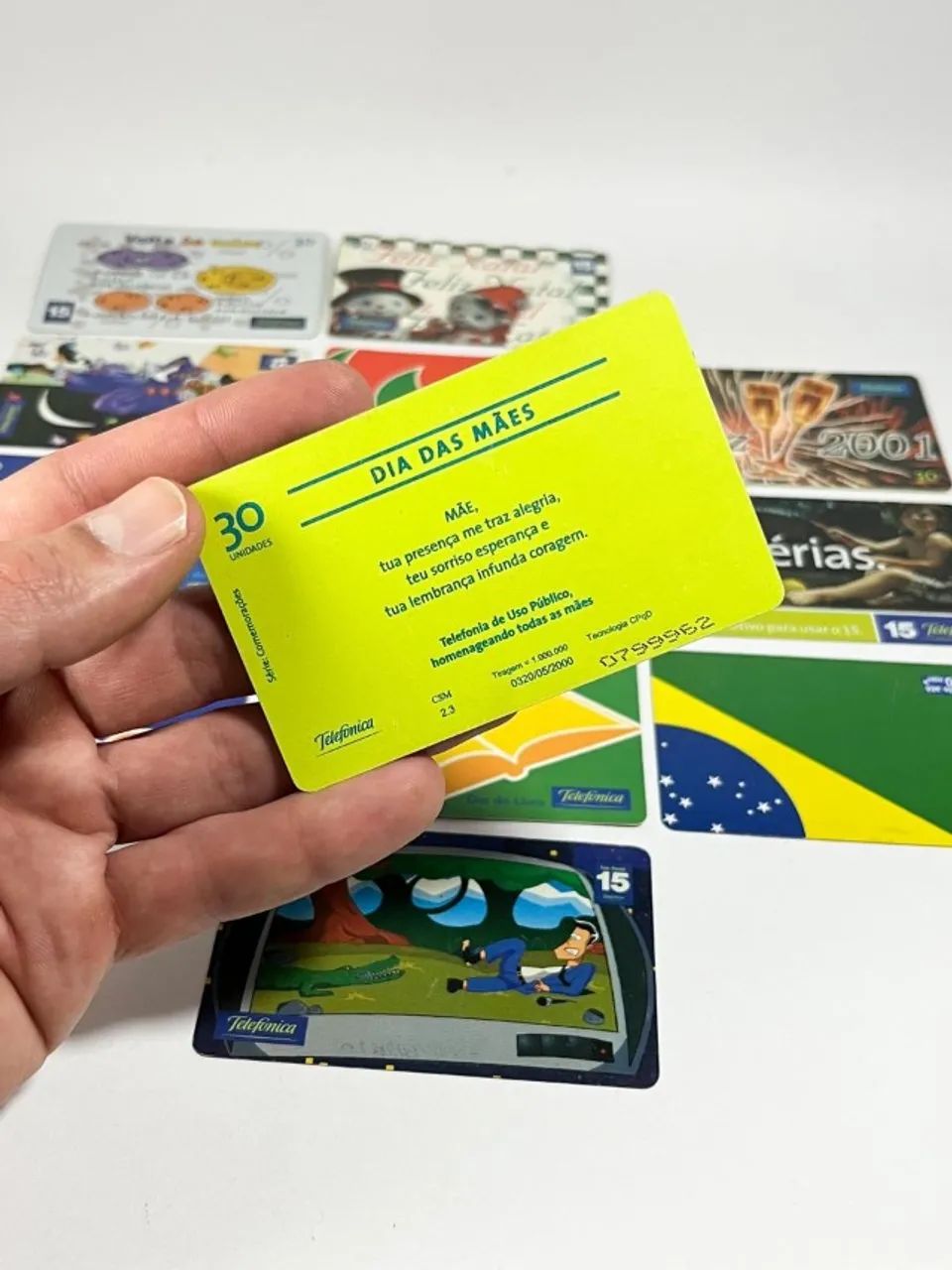 Coleção de 13 Cartões Telefônicos Telefônica - Datas Comemorativas - Foto 3