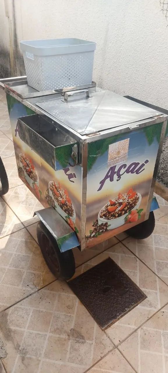 Carrinho de Açai