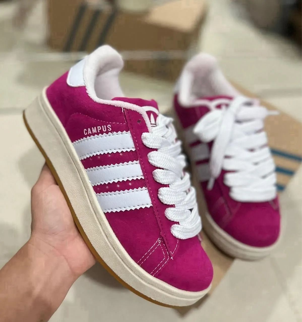 Tênis Adidas Campus várias cores a pronta entrega 34 ao 43 - Foto 4
