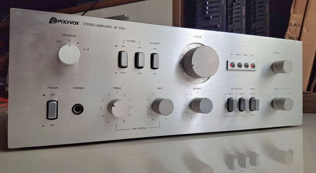 AMPLIFICADOR INTEGRADO POLYVOX AP 3100 - Foto 3