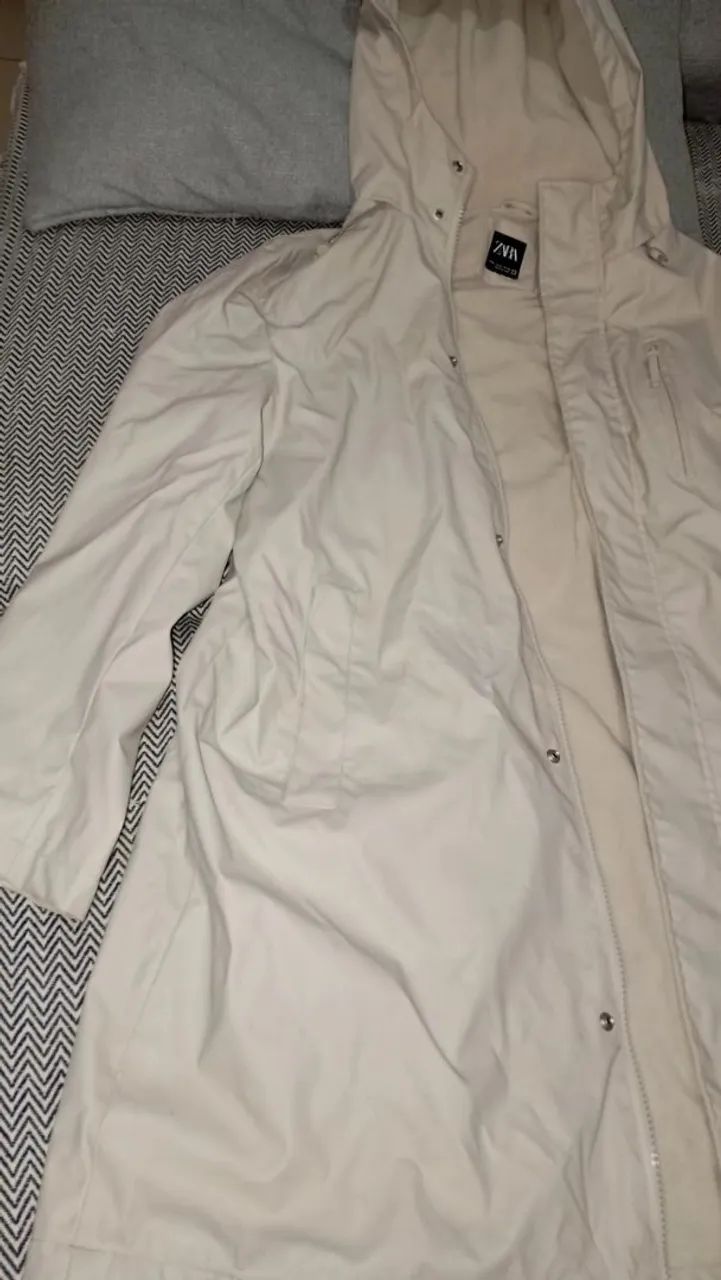 Zara Parka com Capuz masculina  - Foto 4
