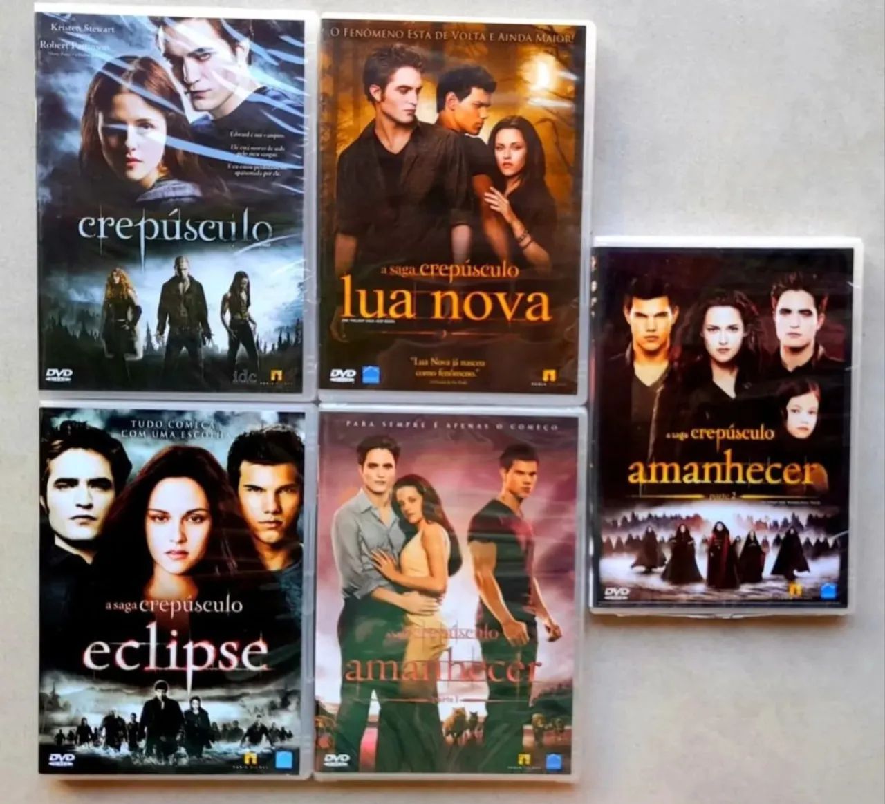 Dvds crepúsculo 