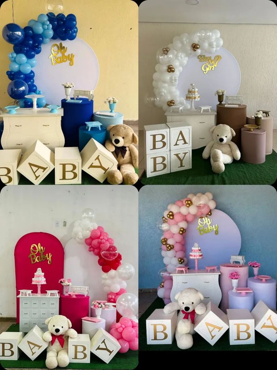 Decoração Chá de fraldas 
