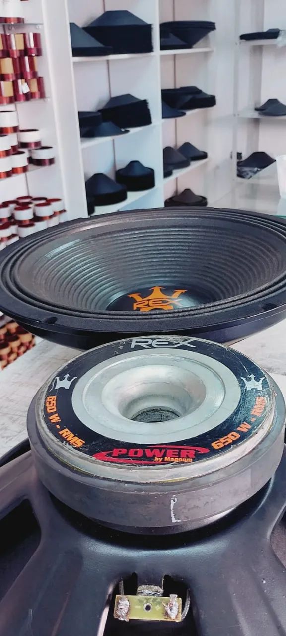 PAR DE ALTO FALANTES 15 POLEGADAS 650RMS CADA !! OPORTUNIDADE