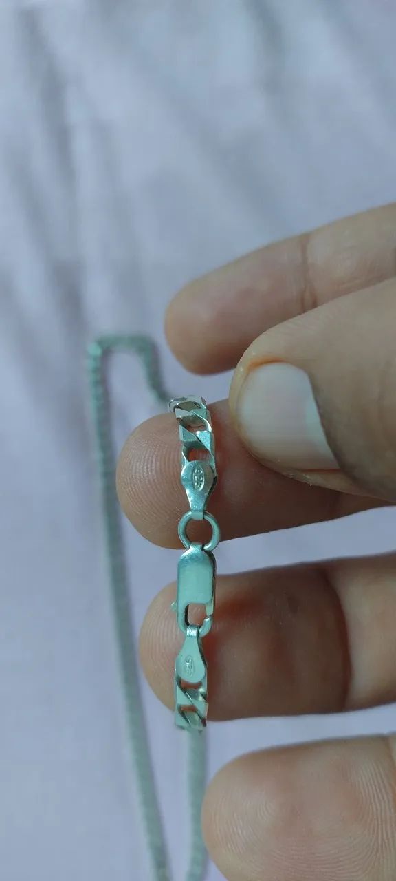 Corrente de prata  - Foto 2