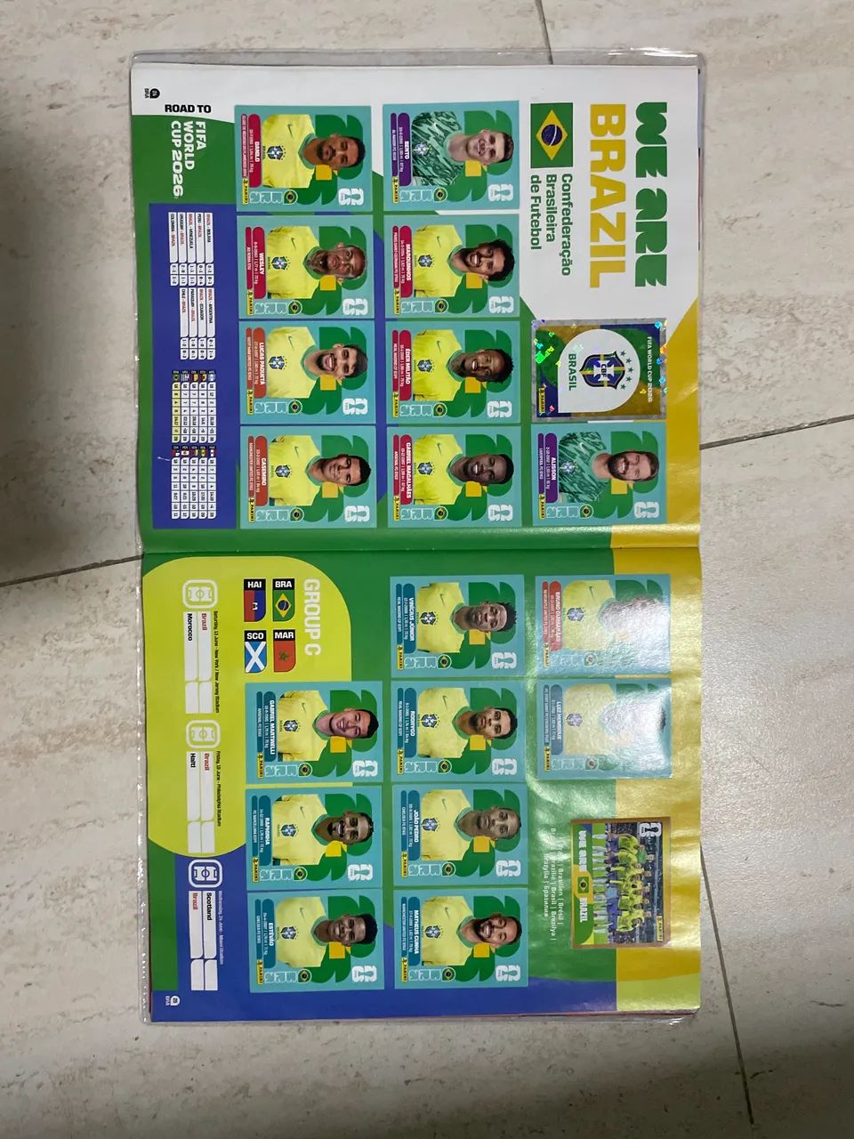 Álbum de figurinhas da copa do mundo - capa mole completo  - Foto 3