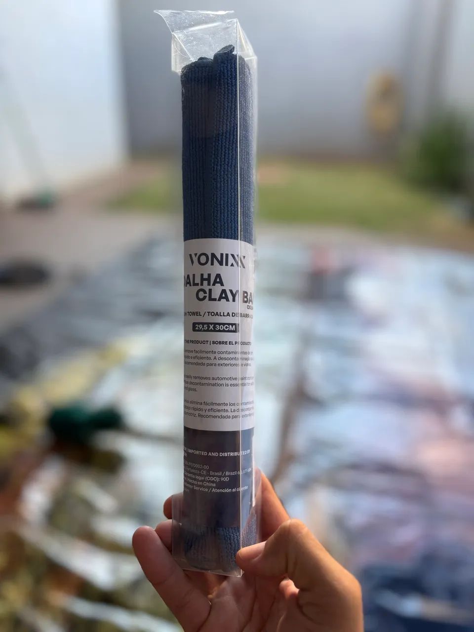 Toalha Clay Bar Vonixx - 29,5cm x 30cm