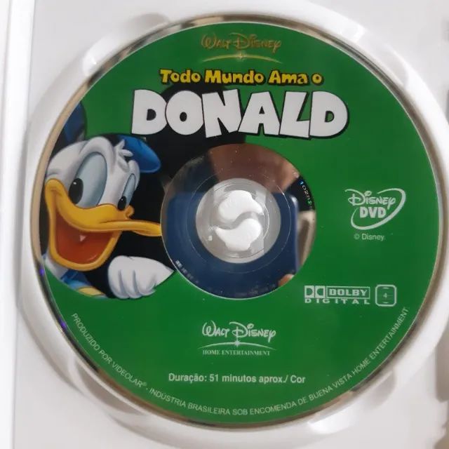 DVD Todo mundo ama o Donald - DVD, Blu-Ray e Vídeo Cassete