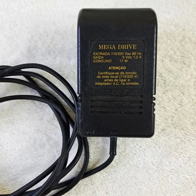 Fonte Mega Drive 1 ou 2 Original Tectoy - Sega. 110v ou 220v - Foto 2