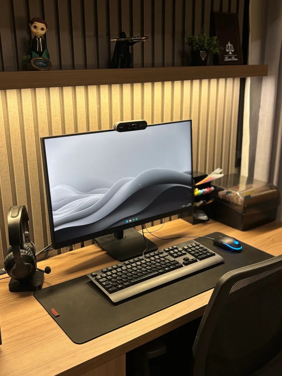 Kit de Periféricos JBL Quantum 100M2 + Logitech G203 + Teclado Lenovo