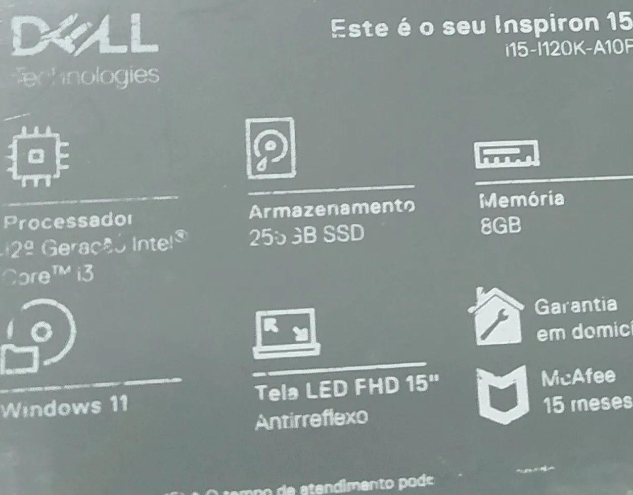 Vendo notebook com defeito  - Foto 2