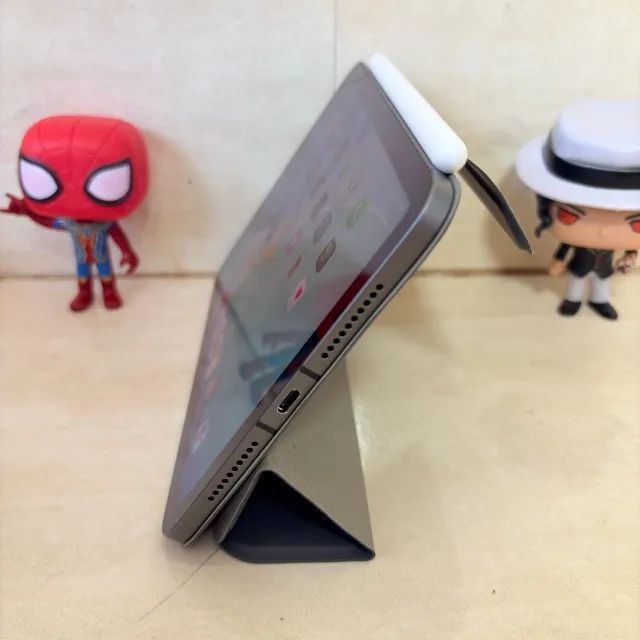 Apple iPad Mini 6 Wi-Fi + 5G Capa e Apple Pencil 2 Carregador e Cabo - Foto 3