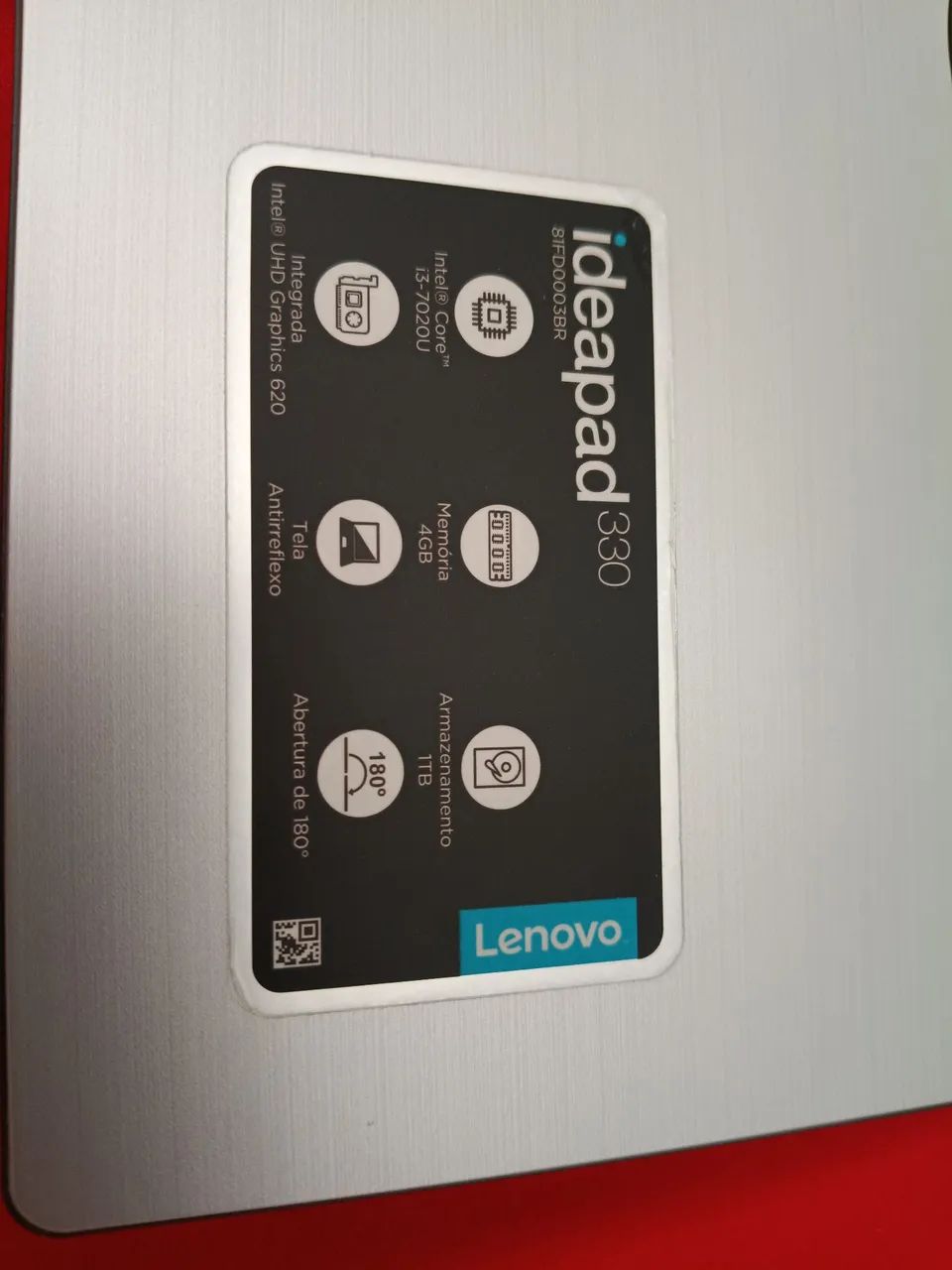 Vendo notebook Lenovo i3 ideapad 330 - Foto 2