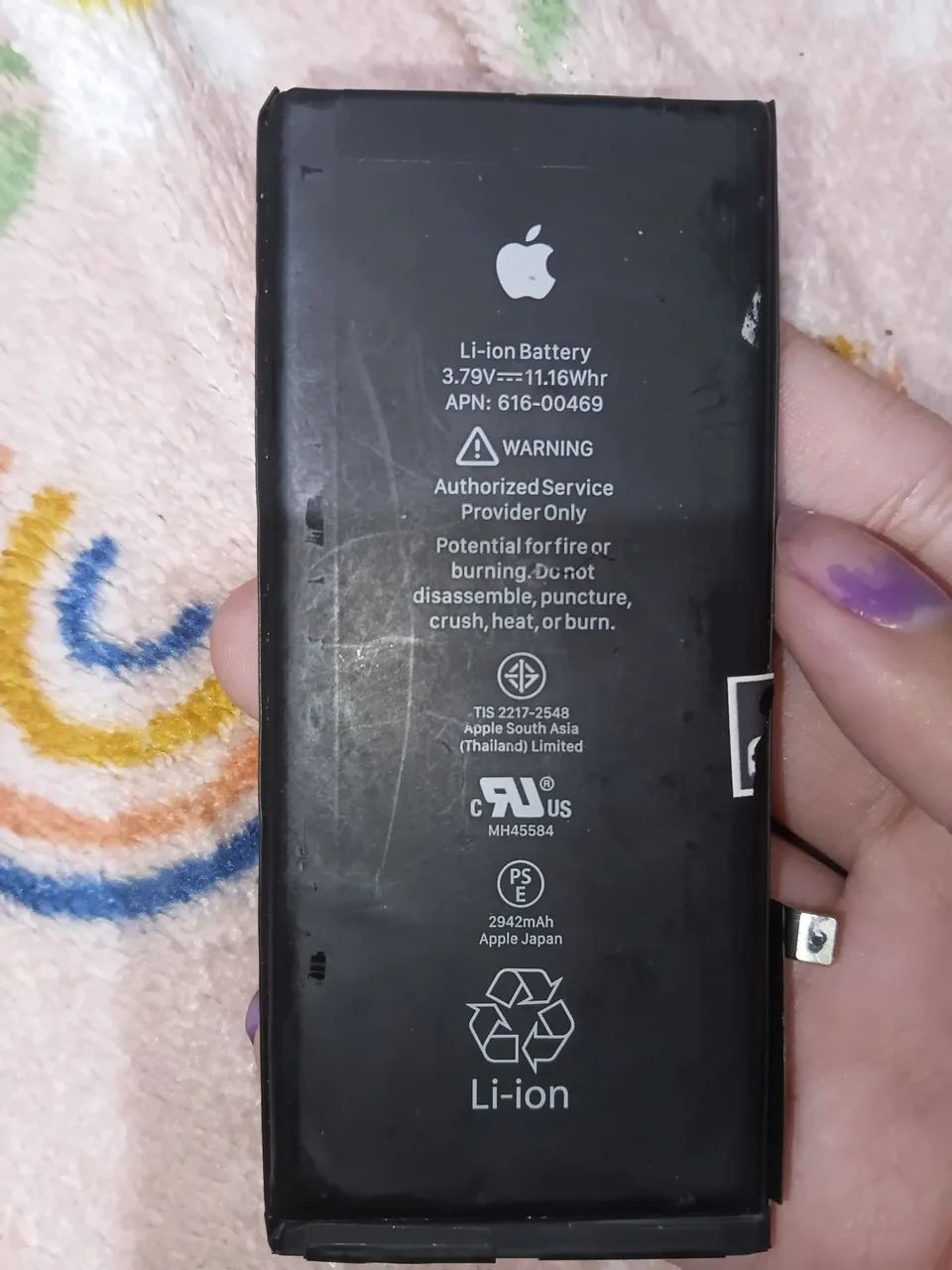 Bateria iphone xr