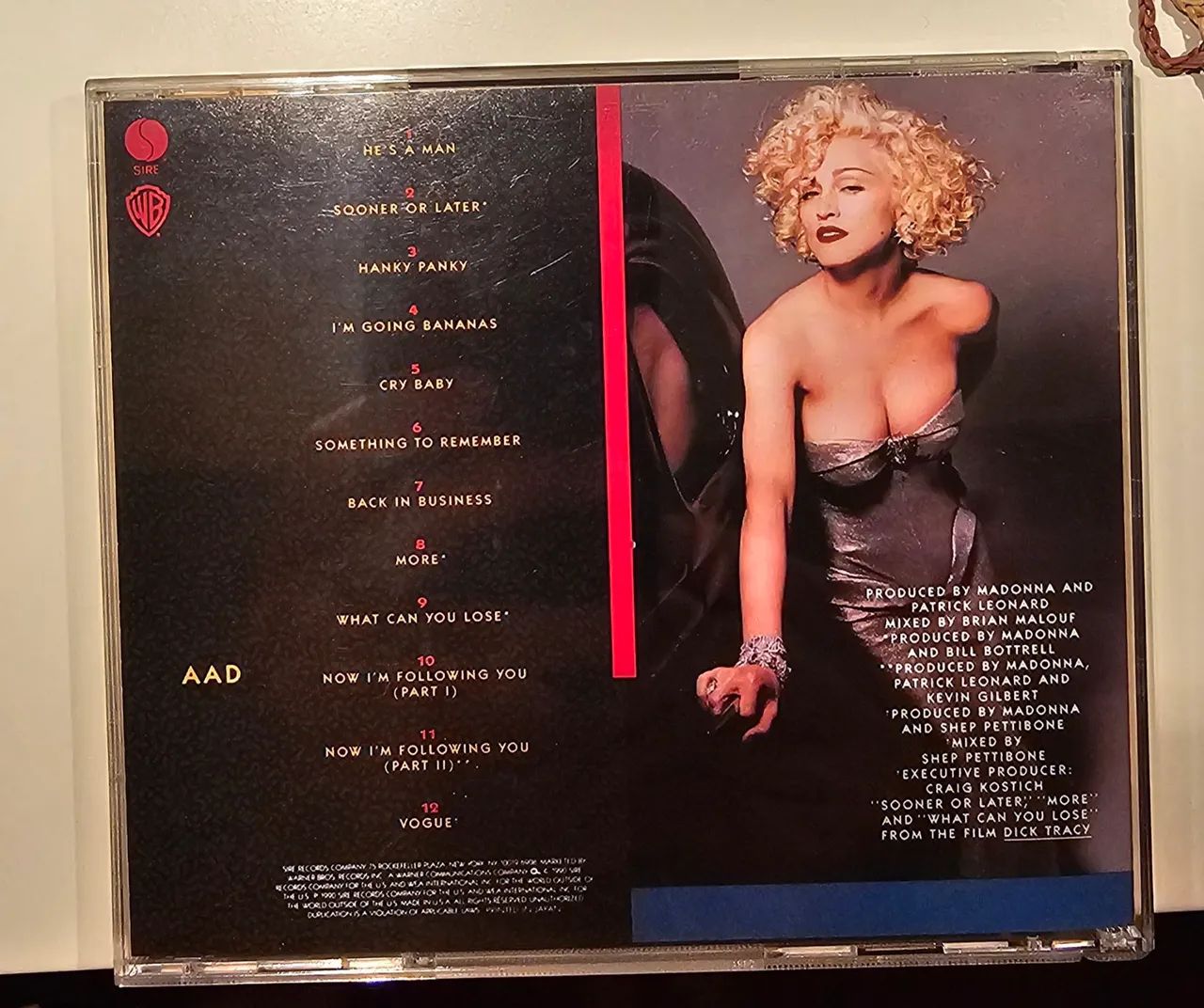 CD Madonna I'm breathless (importado) - Foto 2