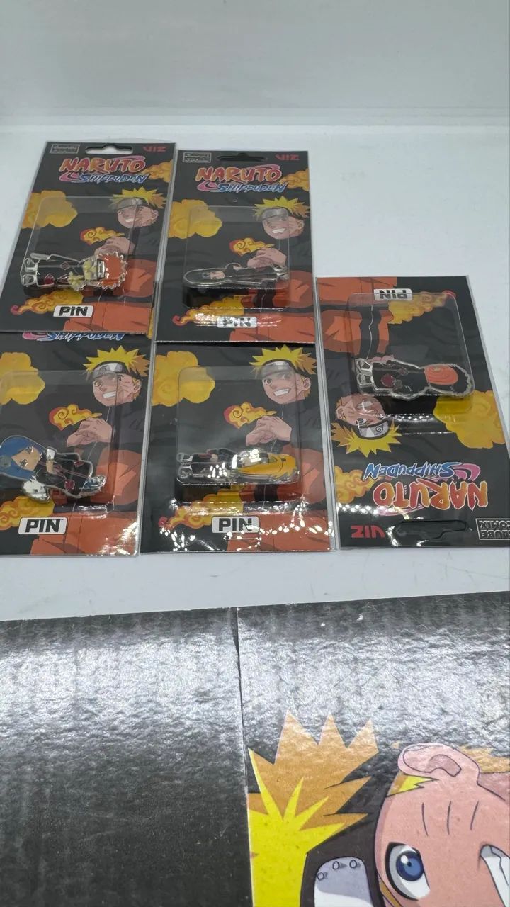 Caixa com 20 botons Naruto sortido 99.00 - Foto 3