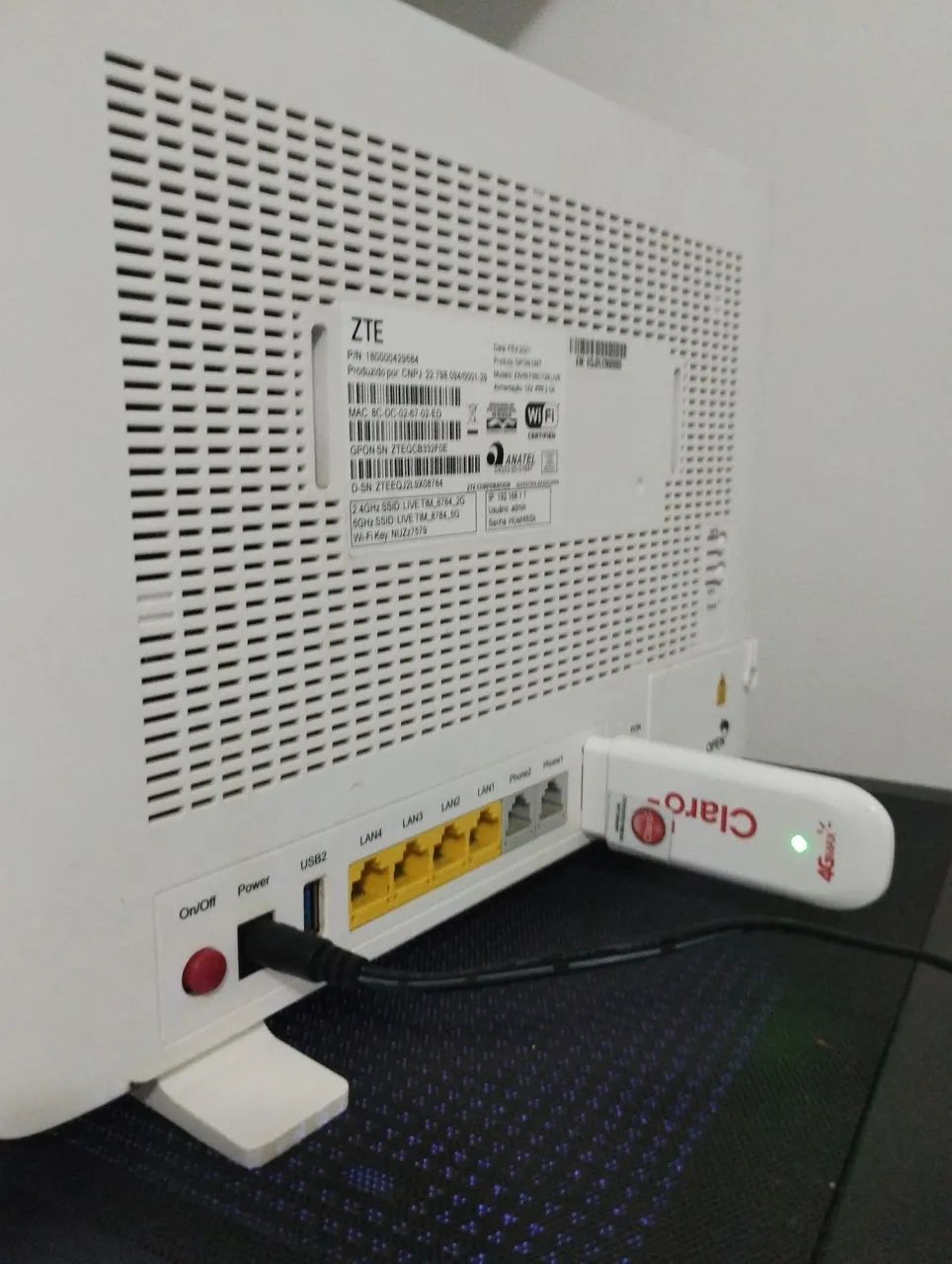 Modem 4g ZTE roteador  kite com modem quatro 4g desbloquear 