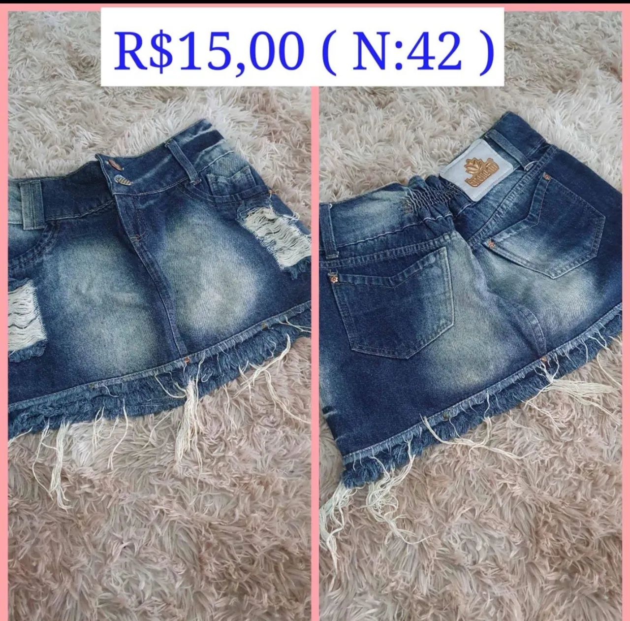 Saia jeans - Foto 3