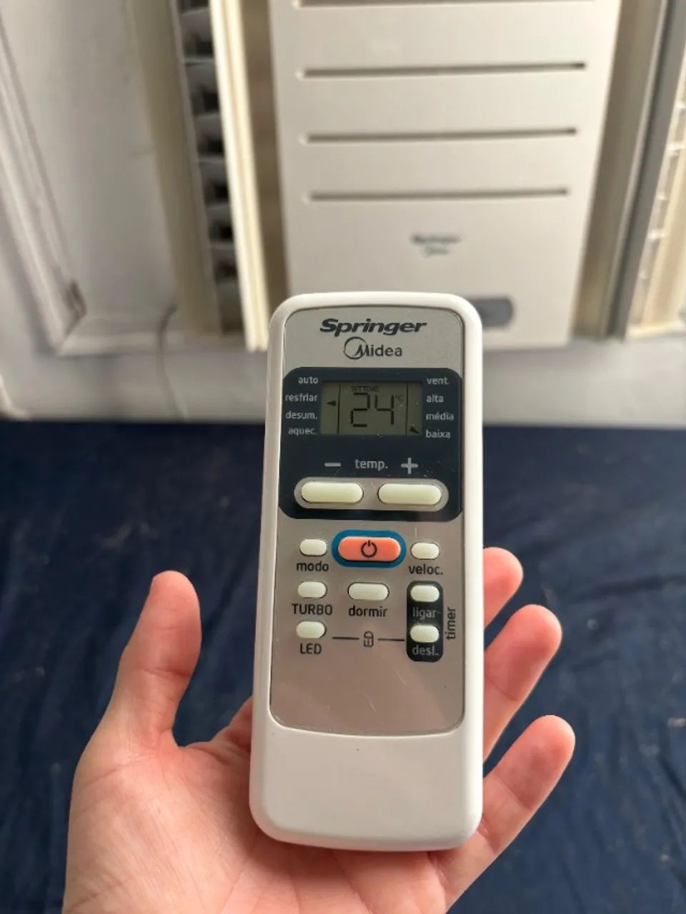 Ar-Condicionado de Janela Springer Midea 10.000 BTU's Eletrônico 127V - Foto 2