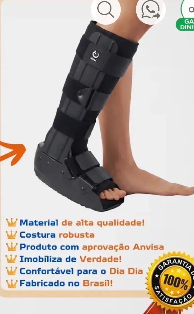 Bota Imobilizadora Ideal - Foto 2