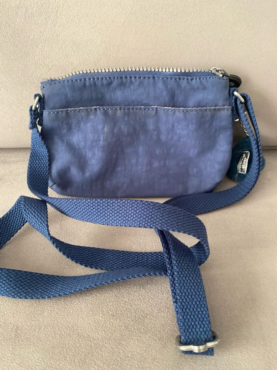 Bolsinha kipling original azul  - Foto 2