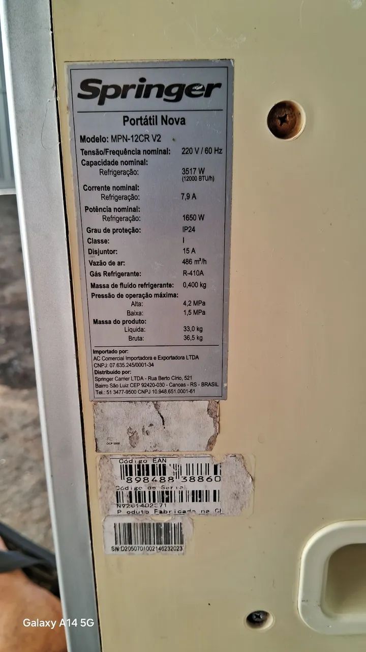 Ar-condicionado Sprint 12btu - Foto 3