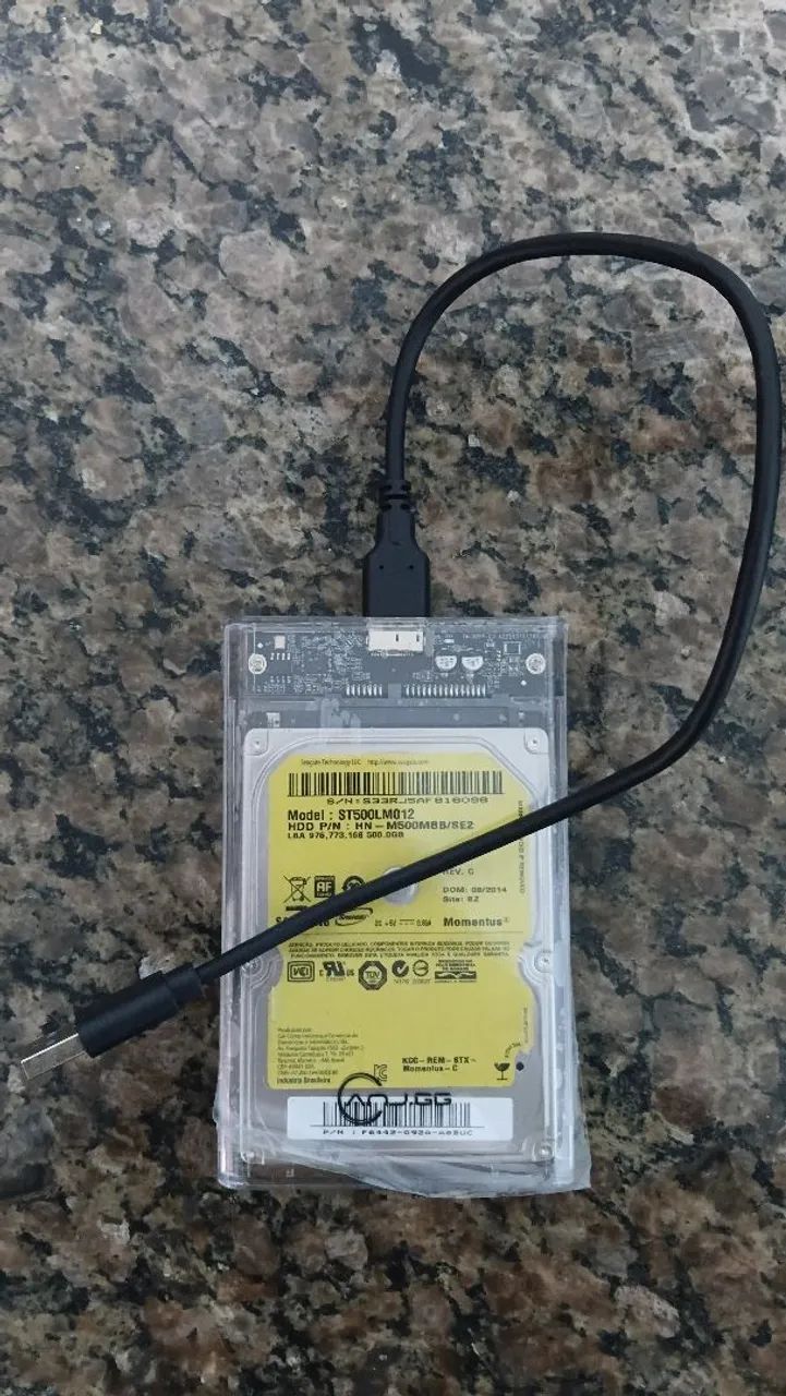HD Externo 500GB - Foto 2