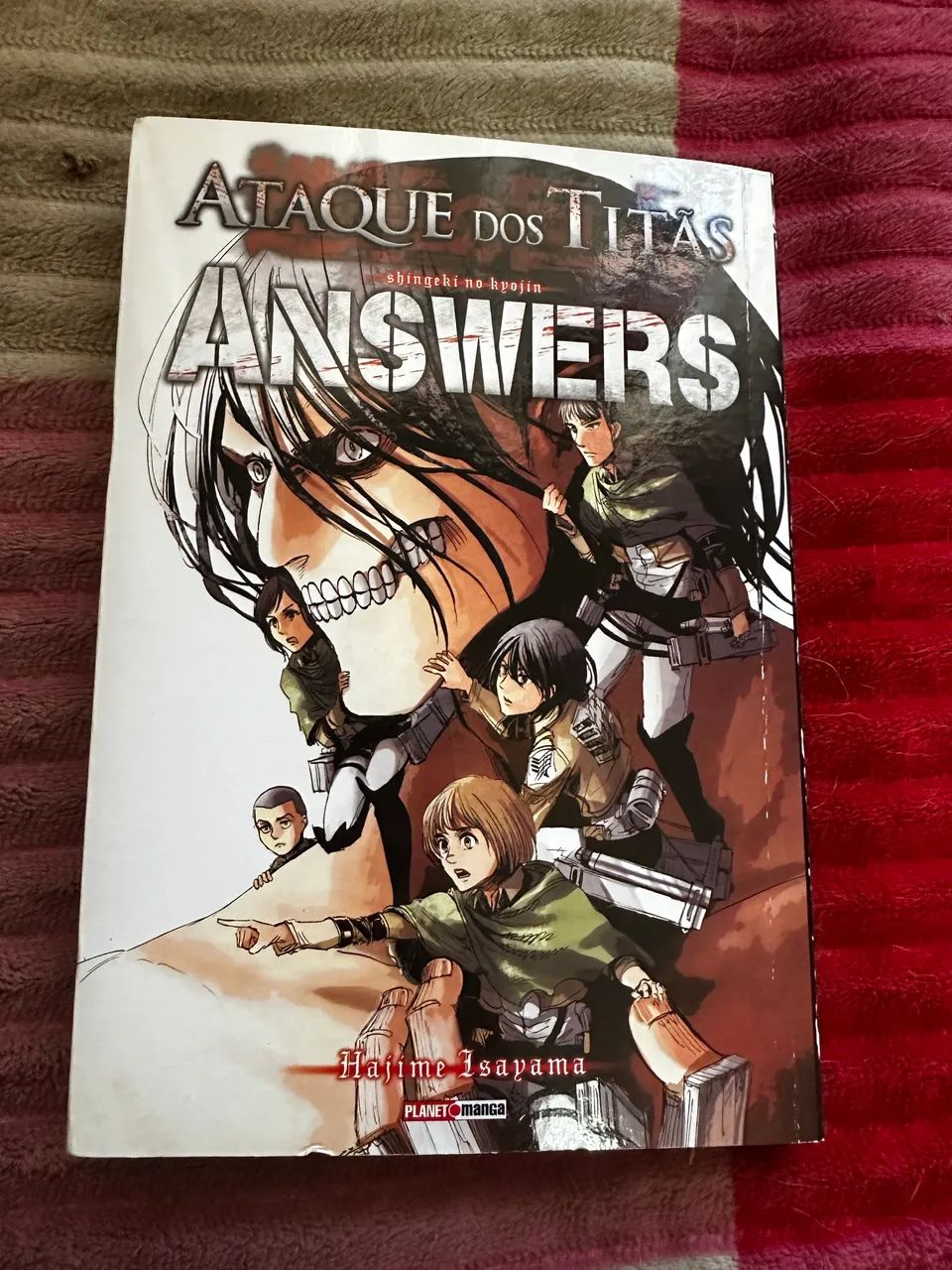 Mangã Attack on Titan Answers e Inside - Foto 2