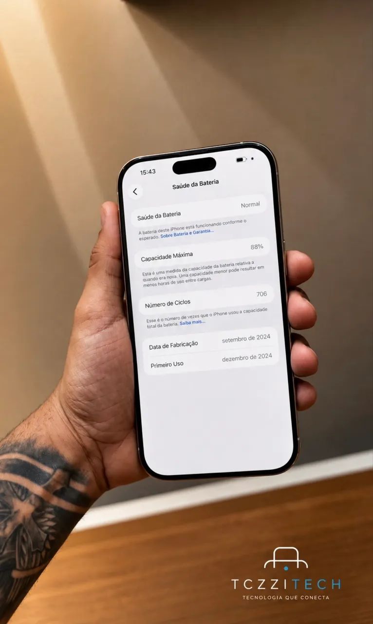 IPHONE 16 PRÓ MAX 256 - SEM MARCAS DE USO, IMPECÁVEL! - Foto 2
