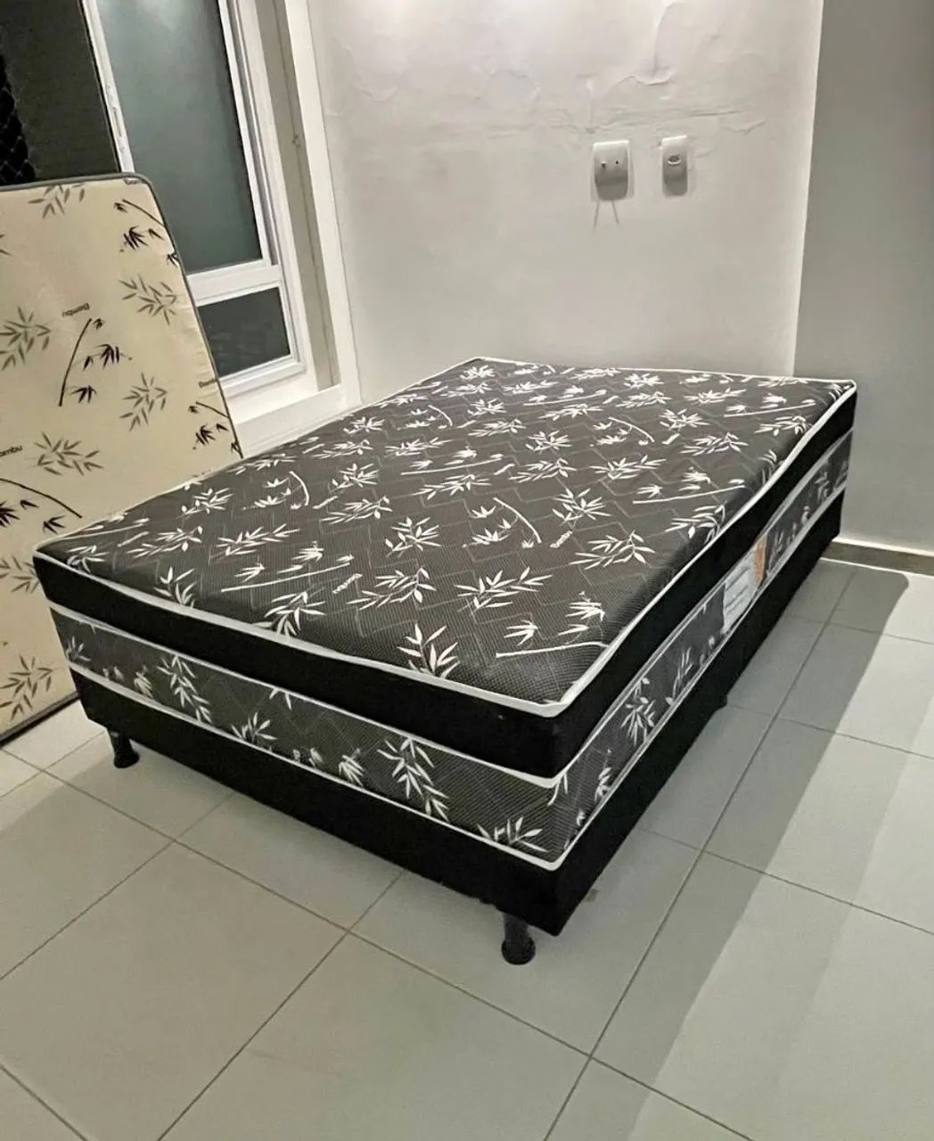 Cama casal alta D33 10cm 