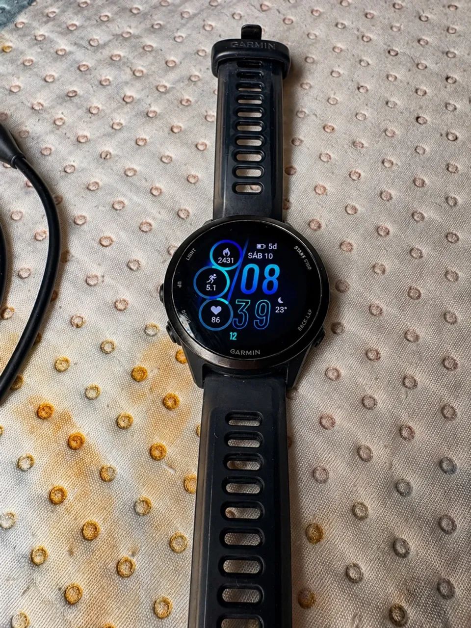 Relógio Garmin 570 42mm black - Foto 2