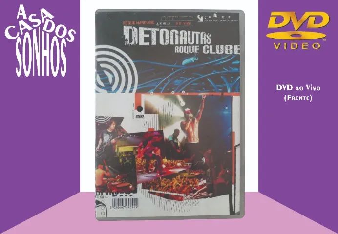DVD Detonautas Rock Clube ao Vivo