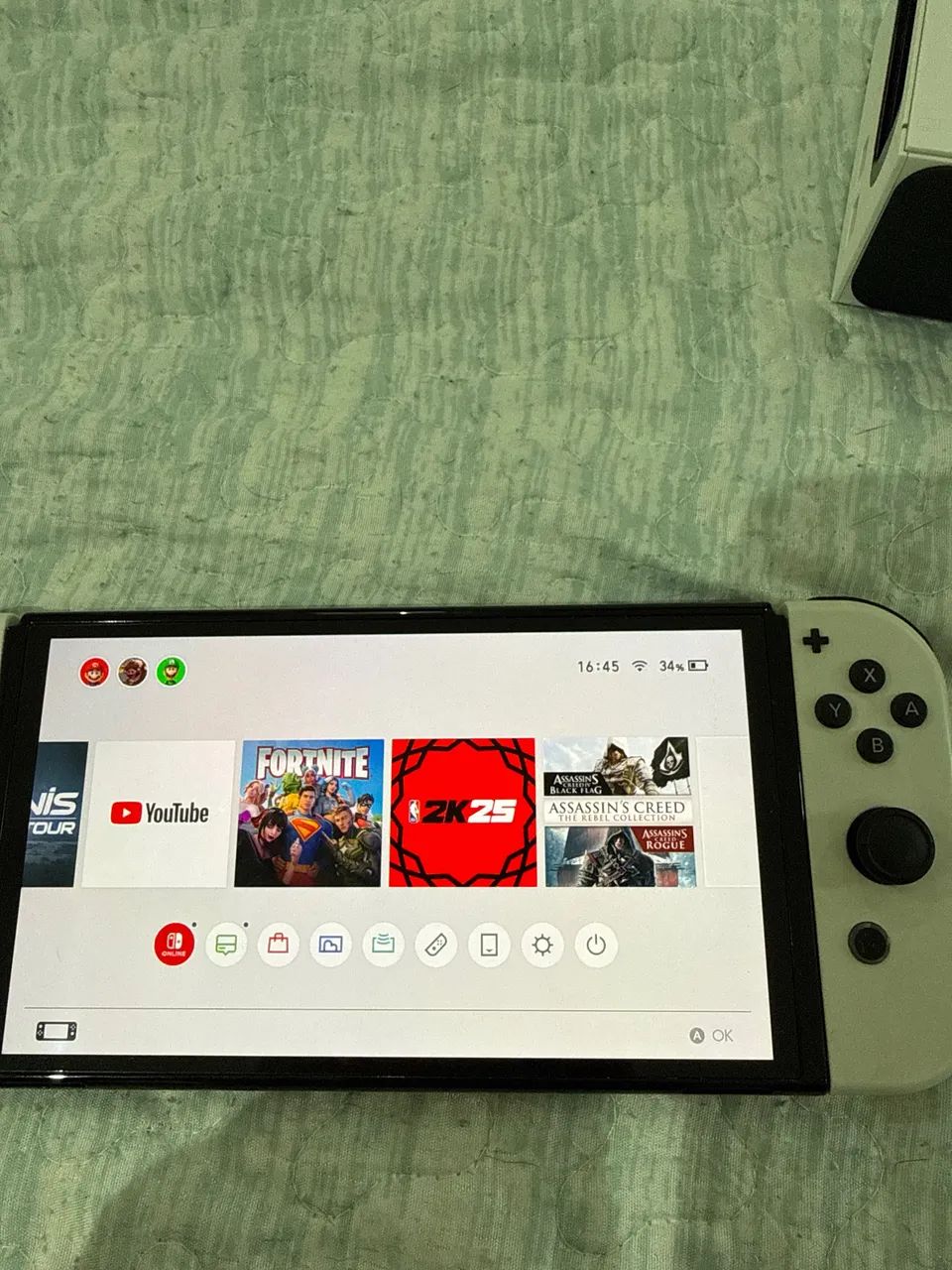 Nintendo Switch OLED Completo + Pro Controller + Jogo Pokémon + Acessórios - Foto 4