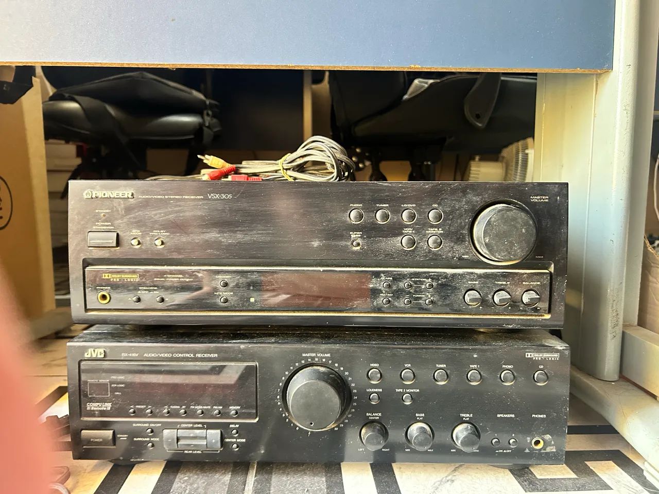 Áudio stereo receiver - VSX305 e áudio control RX 416 - Foto 4