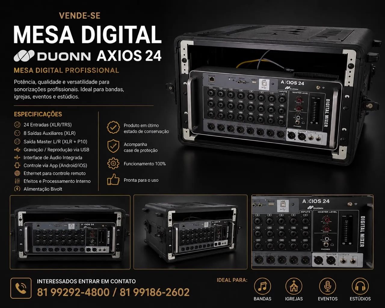 Mesa digital duonn axios 24