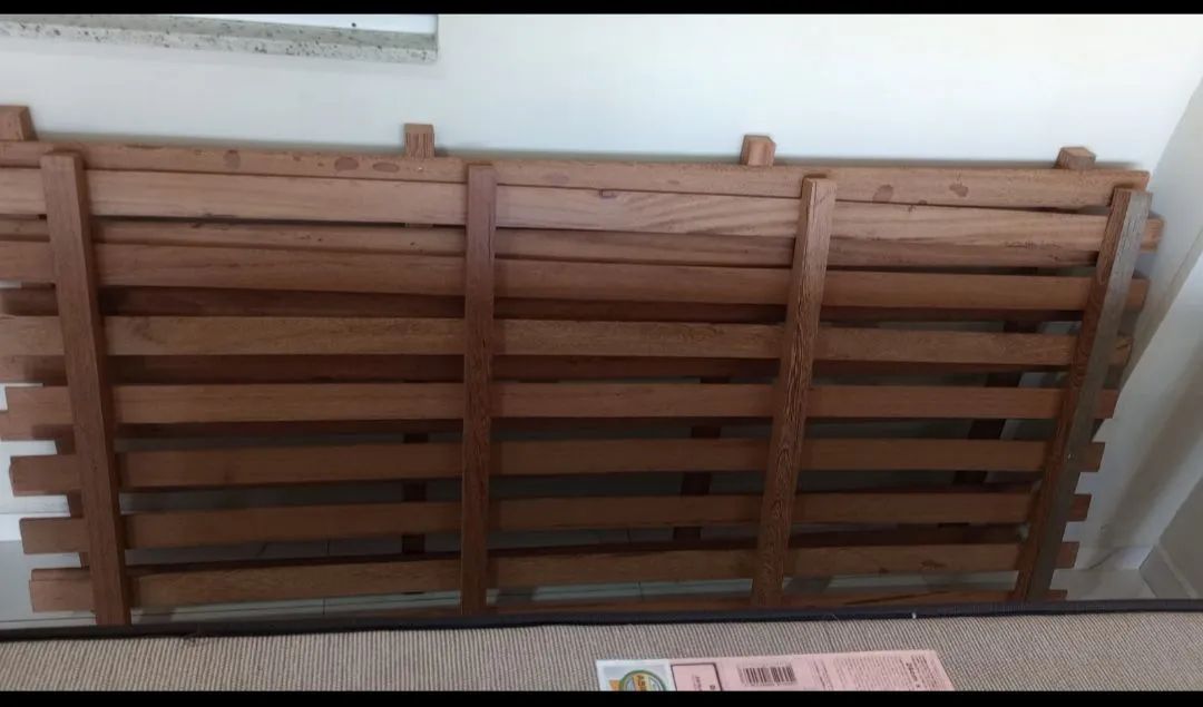 Vendo cama de angelim de solteiro ! - Foto 4