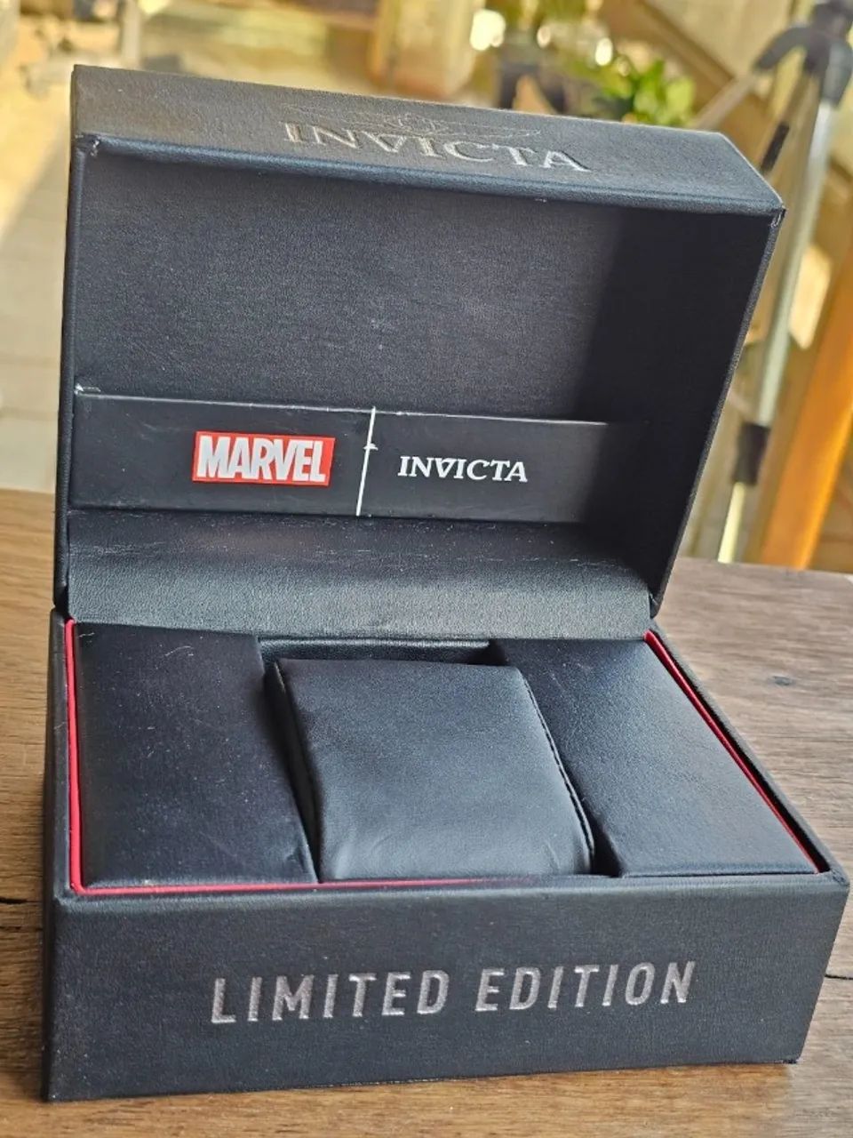Estojo Caixa Relógio Invicta Marvel Limited Edition Original - Foto 2