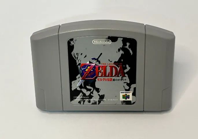 Jogo The Legend Of Zelda Ocarina Of Time Nintendo 64 Japonês