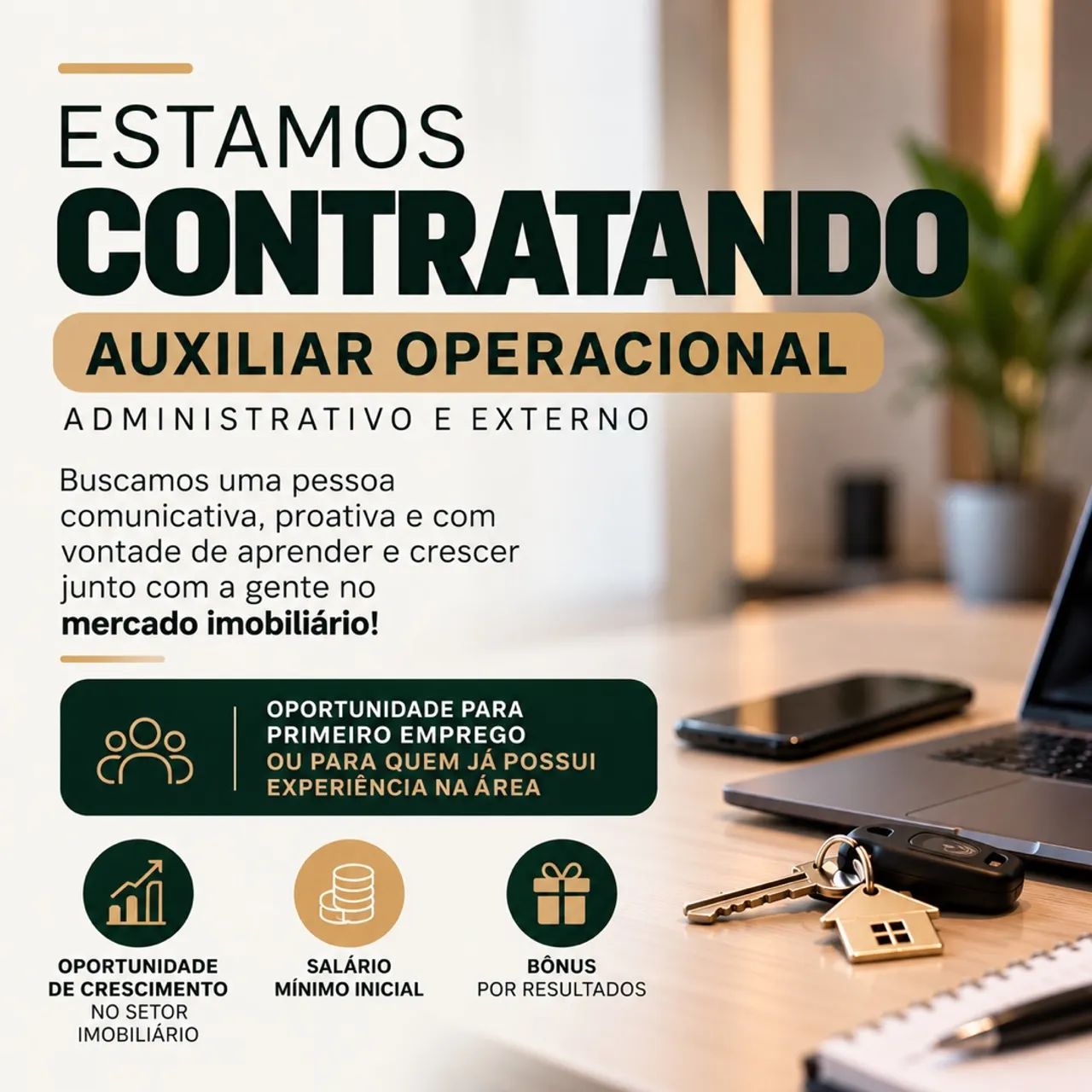 Auxiliar Administrativo e Operacional