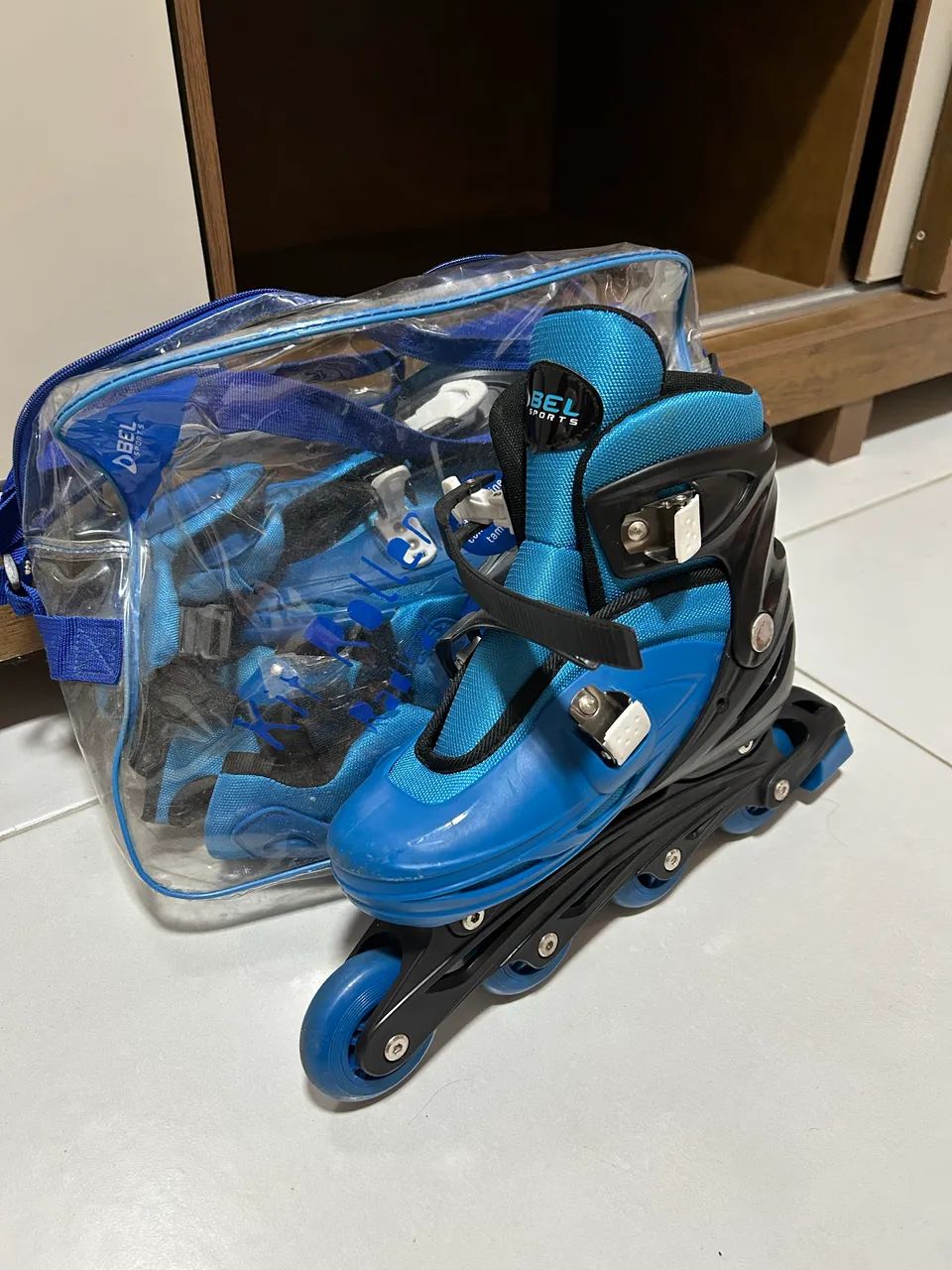 Patins Azul Inline BEL Sports
