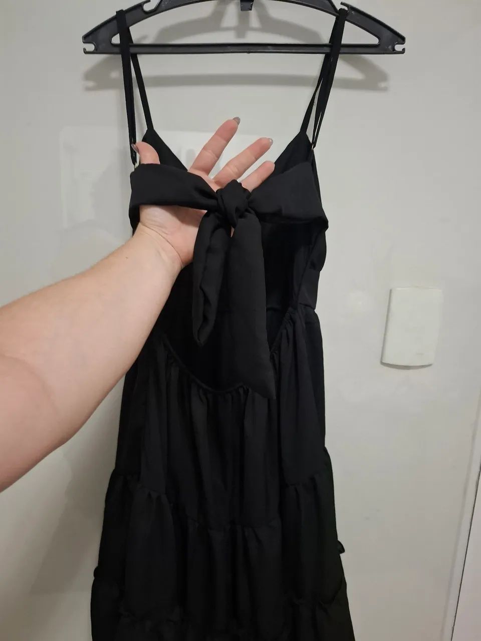 Vestido curto tecido duna - Foto 2