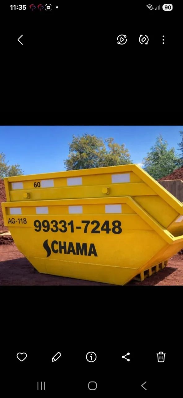 Caçamba de entulho  - Foto 2