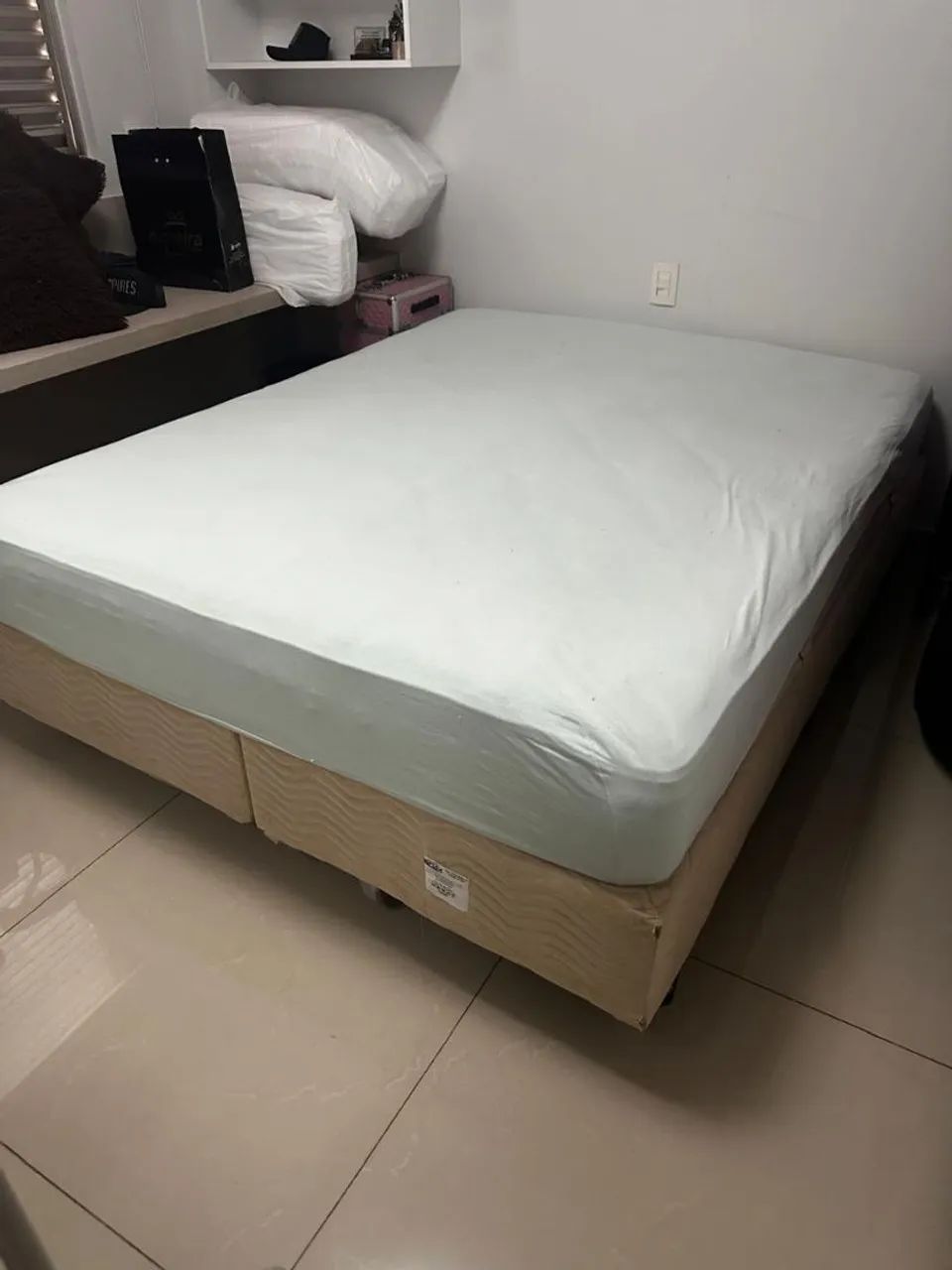 Cama de casal em ótimo estado - Foto 4